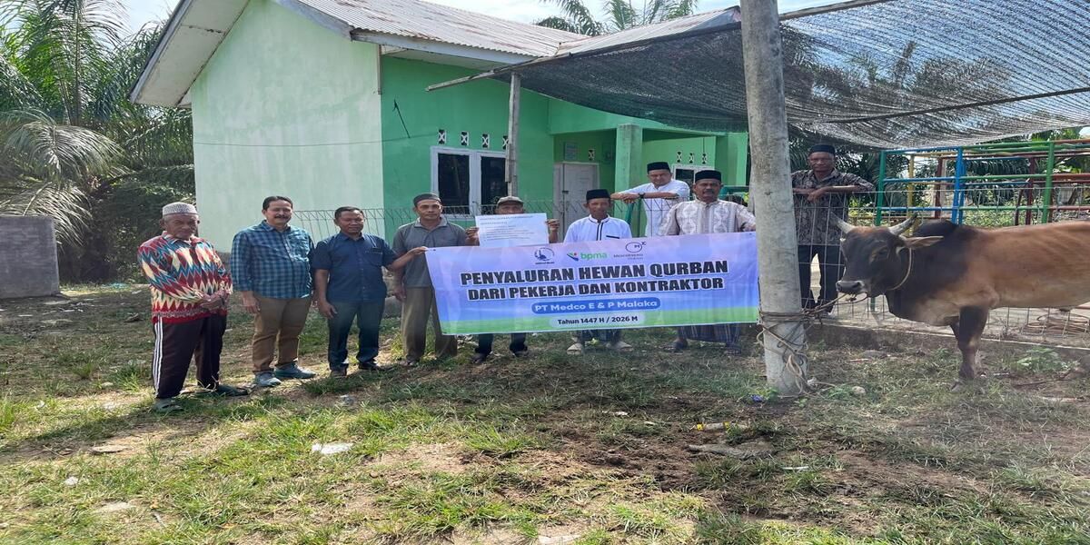 39 Hewan Kurban Medco E&P Jangkau Ratusan Keluarga di Aceh Timur