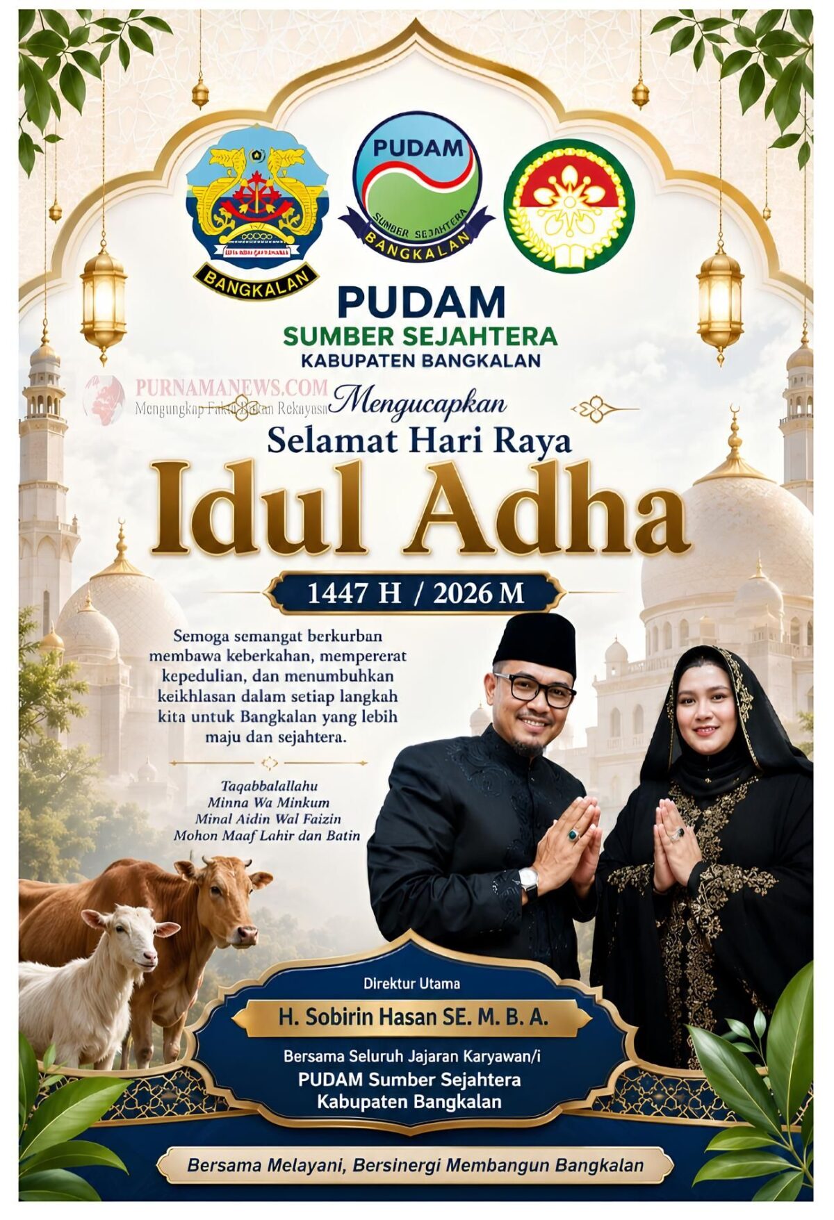 Idul Adha 1447 H, Momentum Keikhlasan dan Kepedulian untuk Bangkalan yang Lebih Harmonis