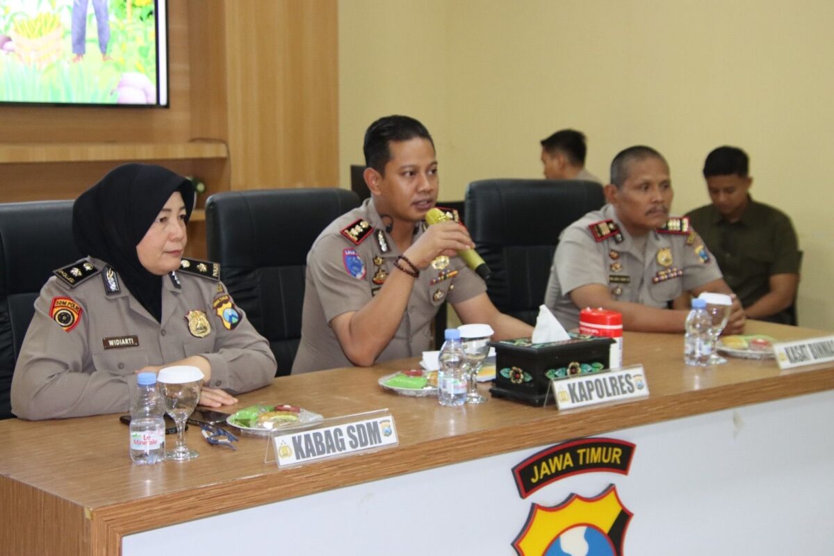 Dari Ruang Vidcon ke Lahan Warga, Polres Sumenep Rapatkan Barisan Sukseskan Ketahanan Pangan Nasional