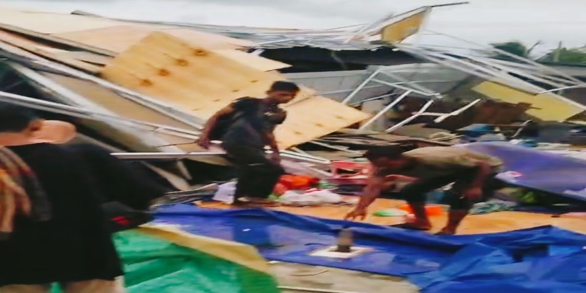 Belum Setahun Dihuni, 25 Huntara Korban Banjir di Aceh Utara Porak-Poranda Diterjang Angin