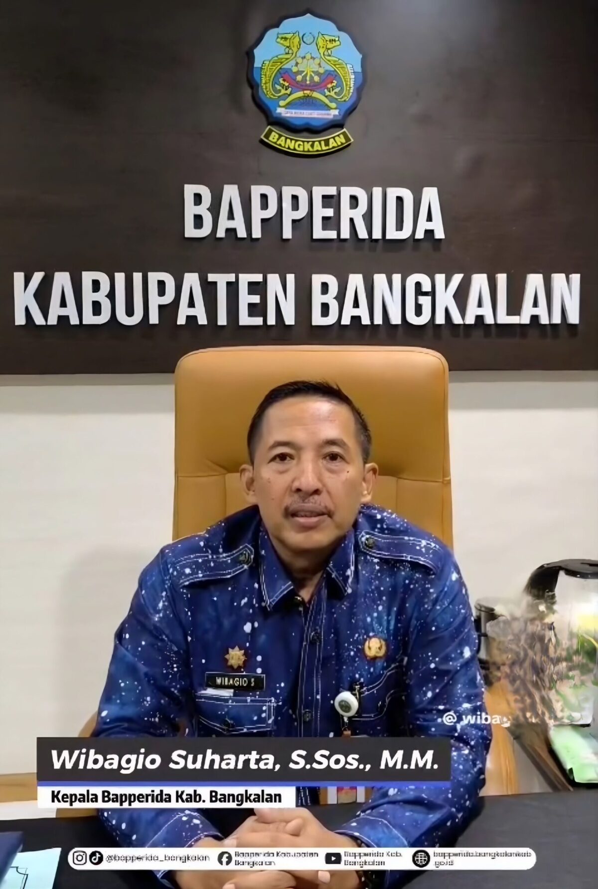 Bapperida Bangkalan Ajak Masyarakat Sukseskan Sensus Ekonomi 2026