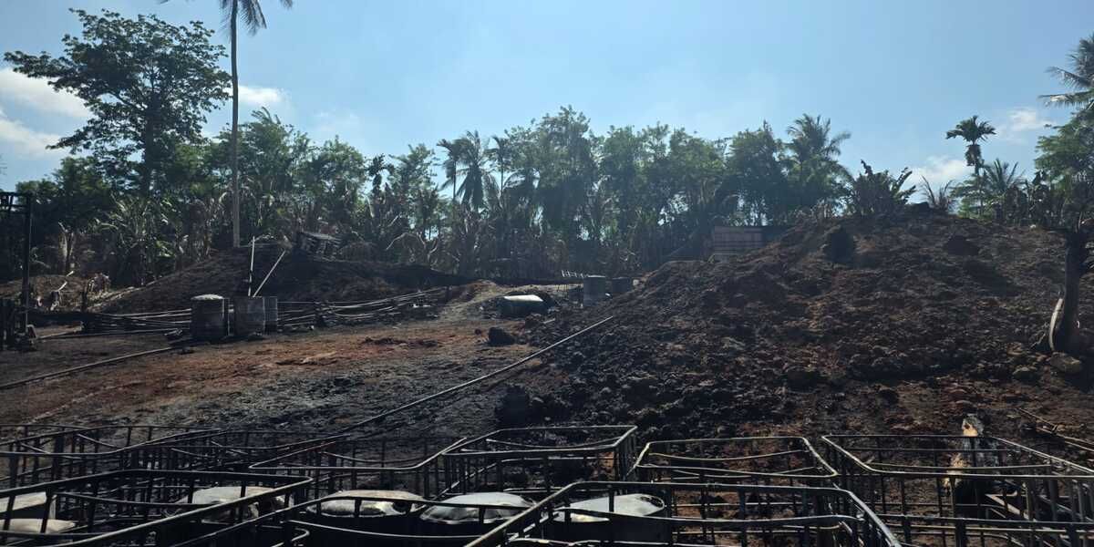 BREAKING NEWS | Kebakaran Sumur Minyak Tradisional di Aceh Timur Dilaporkan Padam Total, Personel Gabungan TNI-Polri Masih Bersiaga di Lokasi