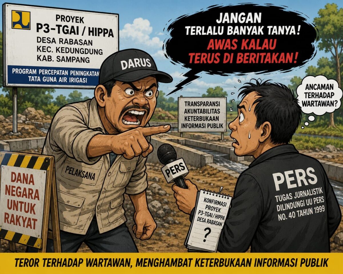 Aswin Kheder Ingatkan Pelaksana, Proyek P3-TGAI Itu Uang Rakyat, Bukan Hasil Jual Sapi Pribadi