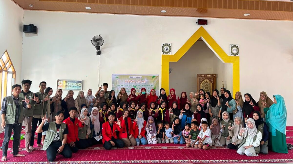 Antisipasi Longsor, Puskesmas Parangloe Latih Warga Lonjoboko Tangani Korban Bencana