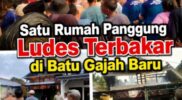 Satu Rumah Panggung di Batu Gajah Baru  Ludes Terbakar, Warga Menyayangkan Keterlambatan DAMKAR
