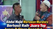 Abdul Majid, Wartawan Muratara, Raih Top Juara D’Star Dangdut IMTV Competition di Jakarta