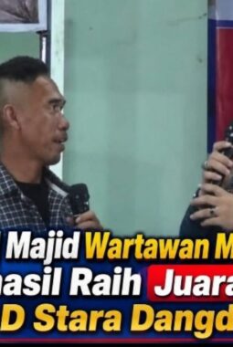 Abdul Majid, Wartawan Muratara, Raih Top Juara D’Star Dangdut IMTV Competition di Jakarta