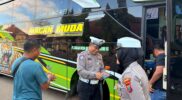 Atas Arahan Kasat Lantas Kompol Eko Aprianto, Anggota Satlantas Polresta Sumenep Gencar Ramp Check Bus Wisata