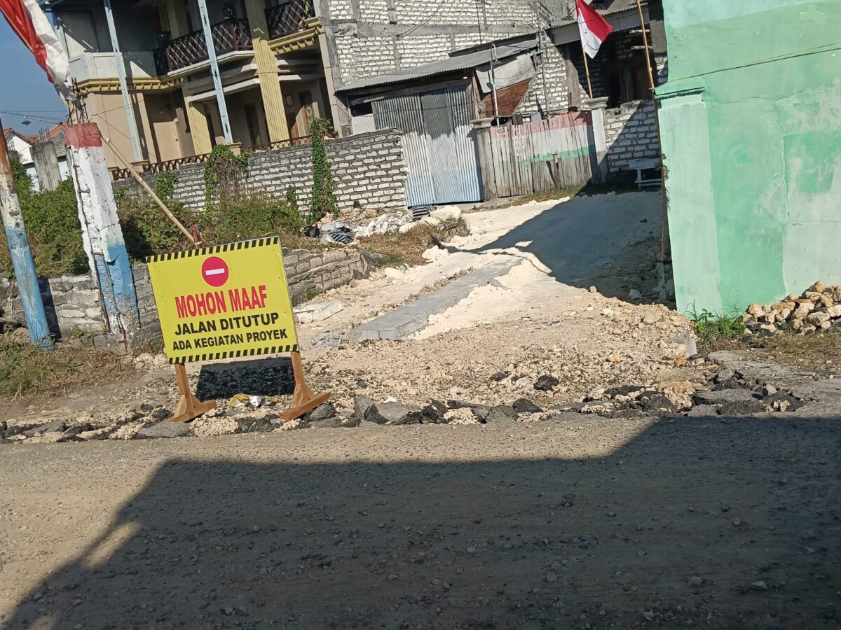 Foto: Hasil Dokumentasi Agregat Dasar, Tampak Abu Sirtiu yg dijadikan Dasar