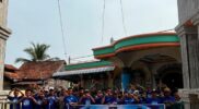 Rayakan HUT ke-25, Demokrat Muratara Turun ke Desa Gelar Gotong Royong dan Cek Kesehatan Gratis