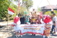 Semarak HUT RI ke-81, SDN 1 Temuguruh Sempu Gelar Karnaval Adat Penuh Warna
