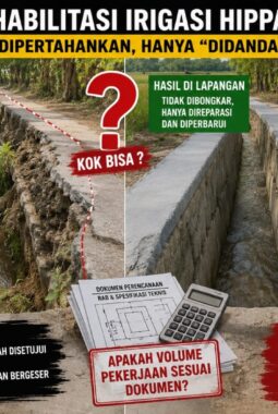 BBWS Brantas Ambil Tindakan Pekerjaan Proyek P3-GAI di Nyalabuh Laok, GASI Desak Pengembalian dana.