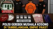 Polisi Gerebek Mushala Kosong di Tambelangan, Empat Paket Diduga Sabu Diamankan