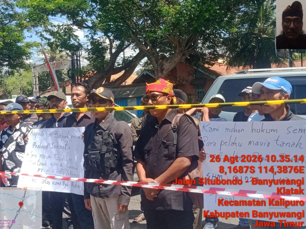 Sengketa Tanah Kalipuro Memanas, 5 Kali Mediasi Buntu