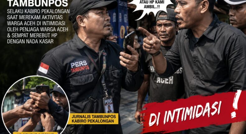 Wartawan Tambun Pos Diduga Diancam & HP Direbut Saat Meliput di Tirto Pekalongan — Aparat Diminta Segera Usut   