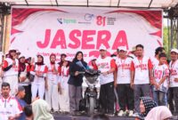3.300 Warga Aceh Timur Tumpah Ruah Ikuti Jalan Sehat Gembira Medco E&P Malaka