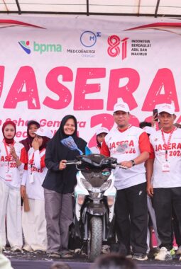 3.300 Warga Aceh Timur Tumpah Ruah Ikuti Jalan Sehat Gembira Medco E&P Malaka