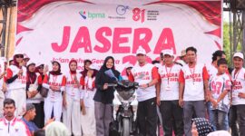 3.300 Warga Aceh Timur Tumpah Ruah Ikuti Jalan Sehat Gembira Medco E&P Malaka