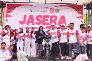 3.300 Warga Aceh Timur Tumpah Ruah Ikuti Jalan Sehat Gembira Medco E&P Malaka