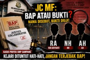 justice collaborator MF Jadi Babak Baru Proyek SMP, Kredibilitas BAP dan Ketelitian Kejari Sampang Kini Diuji