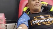 Di Tengah Jam Dinas, IPDA Pradiptya Rela Donorkan Darah Demi Selamatkan Nyawa Pasien RS BHC