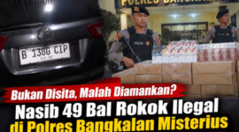 Polres Bangkalan Lepas Sopir Rokok Ilegal, Barang Bukti Kemana?