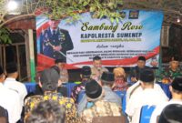 Di Hadapan 50 Tokoh Saronggi, Kapolresta Sumenep Kombes Ariek Indra Sentanu Serap Aspirasi dan Perkuat Komunikasi Kamtibmas