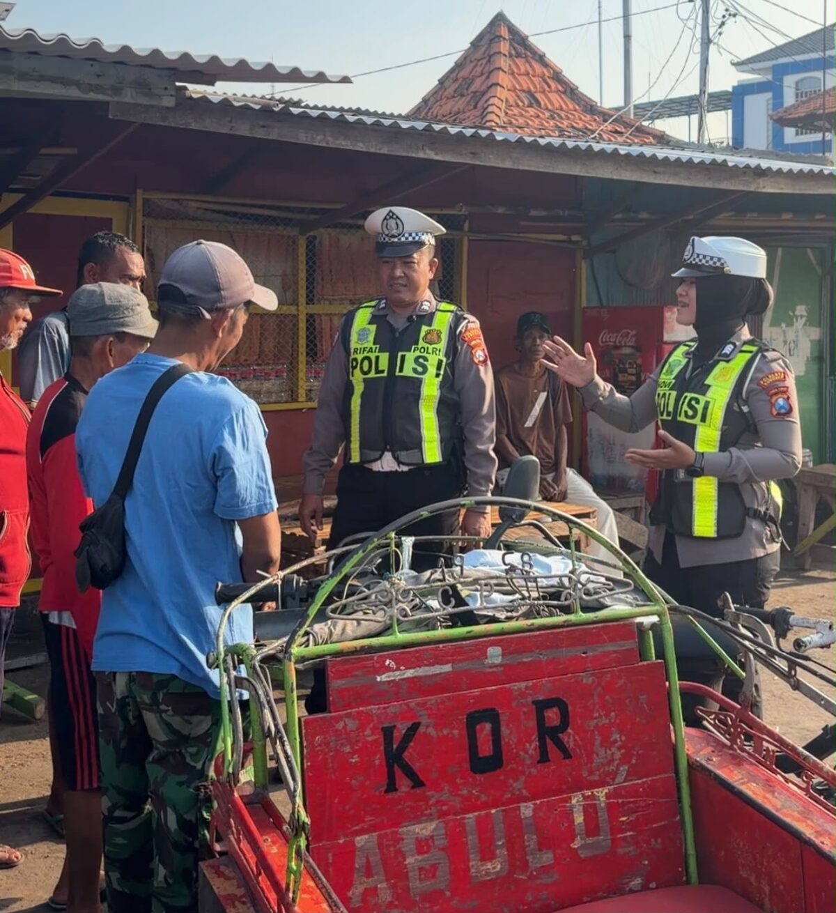 BENTOR NO ENTRY! Polantas Sumenep Sterilkan Pelabuhan Kalianget