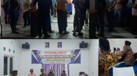 KEDAMEAN GEMPAR! HAMPIR 4 TAHUN LPJ HIPPAM TIDAK DILAPORKAN : Diduga Kepala Desa Katimoho Ada Maen, Ratusan Konsumen Geruduk Balai Desa, Gelar Aksi Demo Damai!