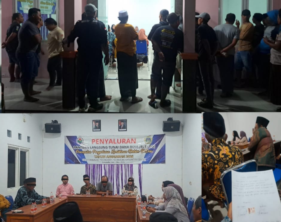 KEDAMEAN GEMPAR! HAMPIR 4 TAHUN LPJ HIPPAM TIDAK DILAPORKAN : Diduga Kepala Desa Katimoho Ada Maen, Ratusan Konsumen Geruduk Balai Desa, Gelar Aksi Demo Damai!