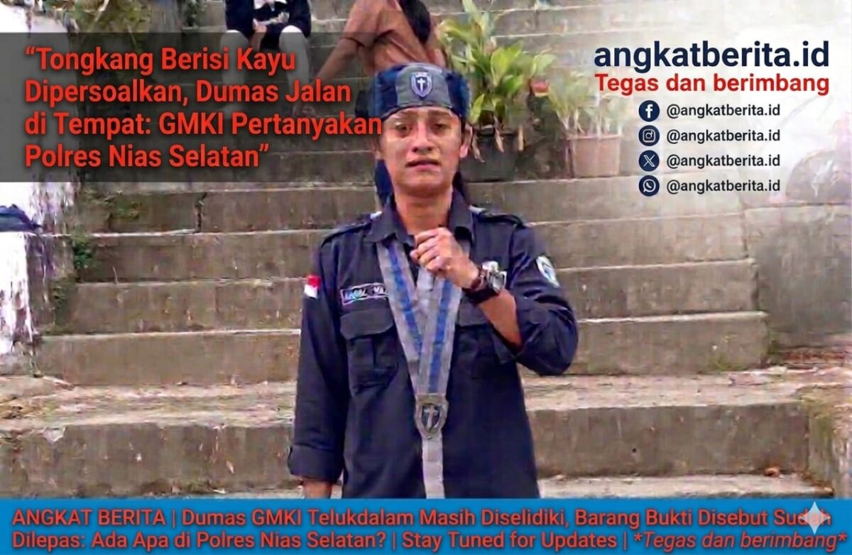 Dumas Dugaan Kerusakan Hutan Masih Diselidiki, Tongkang Kayu Disebut Dilepas: GMKI Pertanyakan Polres Nias Selatan