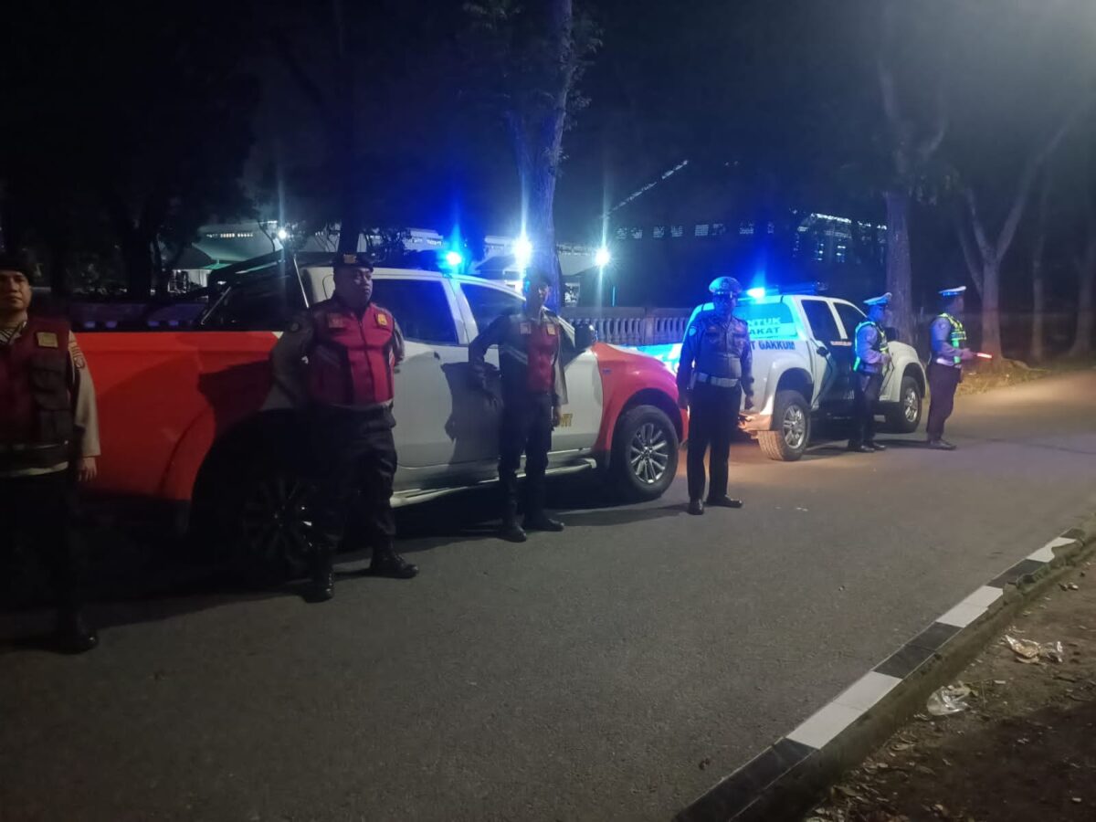 Antisipasi Geng Motor hingga Balap Liar, Satlantas Polres Langkat Gelar Patroli UKL di Stabat