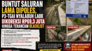 Buntut Saluran Lama Dipoles, P3-TGAI Di Pamekasan di Denda Hingga Terancam Blacklist 