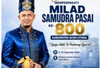 Pimred Tribunpasee.com: Milad Samudra Pasai ke-800 Momentum Merawat Jati Diri Pase