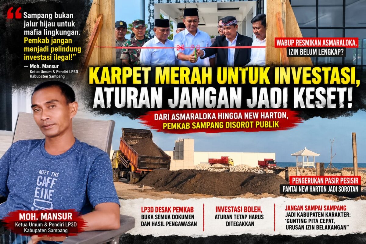 Pemkab Sampang Bukan EO Grand Opening, LP3D Sentil Cafe Asmaraloka hingga New Harton