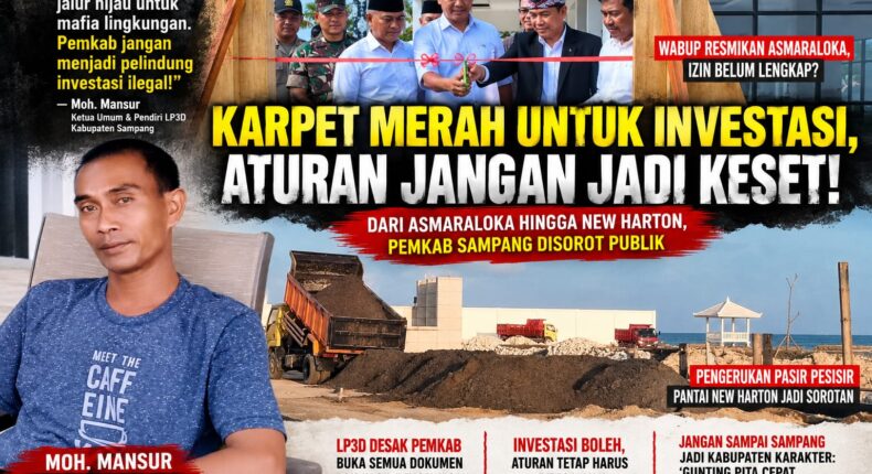 Pemkab Sampang Bukan EO Grand Opening, LP3D Sentil Cafe Asmaraloka hingga New Harton