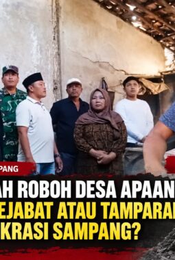 Sidak Rumah Roboh Desa Apaan, Kebaikan Pejabat atau Tamparan Keras untuk Birokrasi Sampang?
