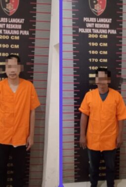 Polisi Ungkap Kasus Curanmor di Tanjung Pura, Dua Terduga Pelaku Diamankan