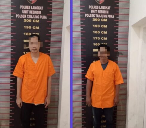Polisi Ungkap Kasus Curanmor di Tanjung Pura, Dua Terduga Pelaku Diamankan