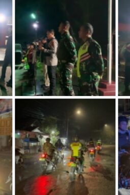Perkuat Sinergitas Kapolres Binjai Bersama Forkopimda Laksanakan Patroli Gabungan Skala Besar