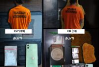*Komitmen Perangi Narkoba, Satresnarkoba Polres Binjai Tangkap Dua Pengedar Dan Amankan Barang Bukti Sabu*