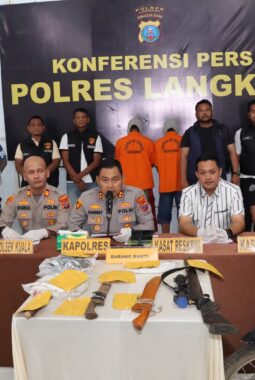Polisi Ungkap Kasus Pembunuhan di Kuala, Dua Terduga Pelaku Diamankan