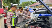 Antisipasi Bencana, Polres Langkat Cek Kesiapan Sarpras Penanganan Bencana Alam