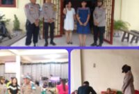 Hadir Menjaga Keamanan Serta Menyapa dengan Kasih, Kapolsek Binjai Dampingi jemaat Ibadah dan Kegiatan Sosial di Gereja