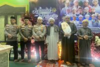 Kapolres Binjai Hadiri Maulit Arbain di Mesjid As Syahkirin Ajak masyarakat Jaga Kamtibnas.