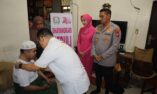 Kapolres Binjai Anjangsana dan Berikan Tali Asih kepada Personel yang Sakit Menahun