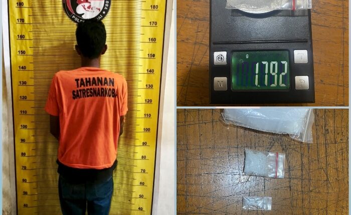 Kapolres Binjai AKBP Bimo Moernanda Persempit Ruang Gerak Pengedar Sabu, Satu Pria Diamankan