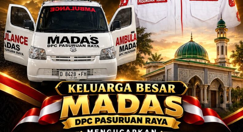 MADAS (Madura Asli Daerah Anak Serumpun) DPC Pasuruan Raya Hadir dalam Baksos Pembangunan Masjid Baitul Falah di Puspo