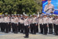 HUT Lalu Lintas Bhayangkara ke-71, Polres Bangkalan Tegaskan Keselamatan Jadi Prioritas