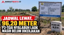 96,20 Meter Masih Nol Pekerjaan, Jadwal Koreksi P3-TGAI Nyalabuh Laok Meleset